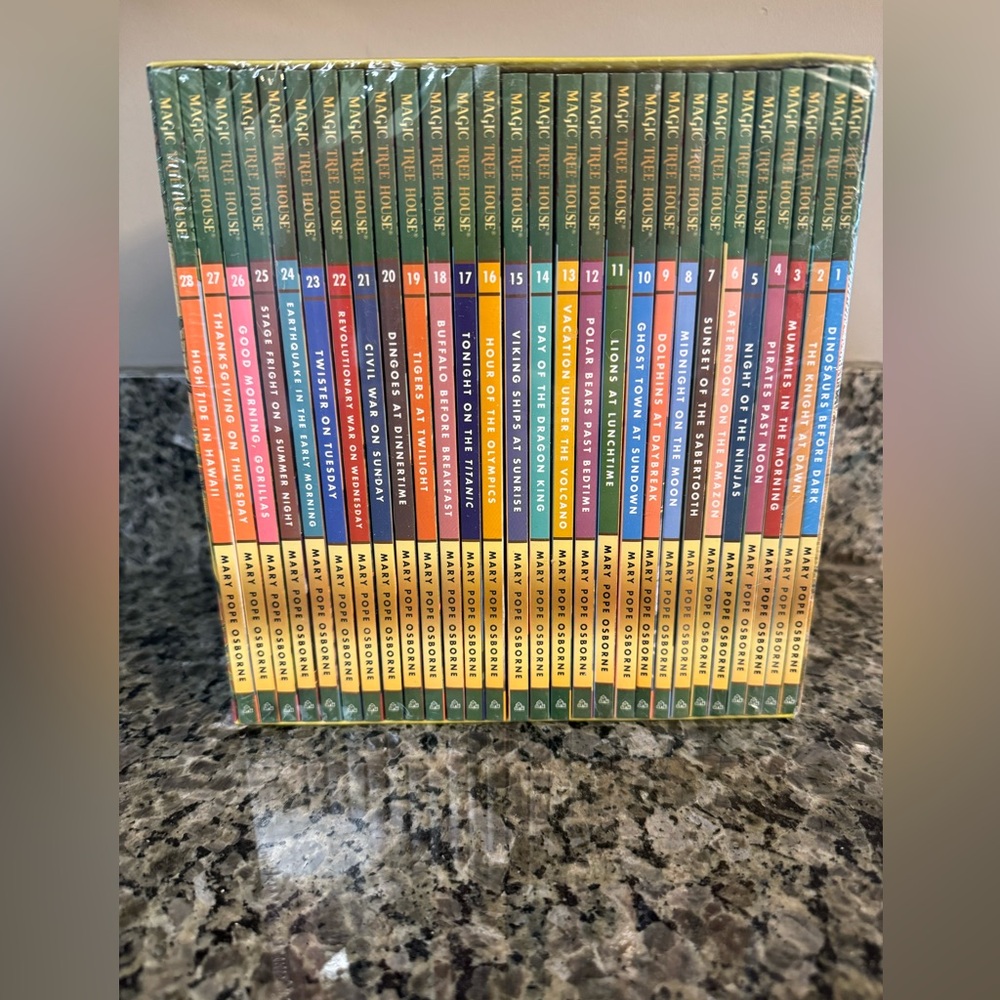 NIB Magic Treehouse box set, books 1-28